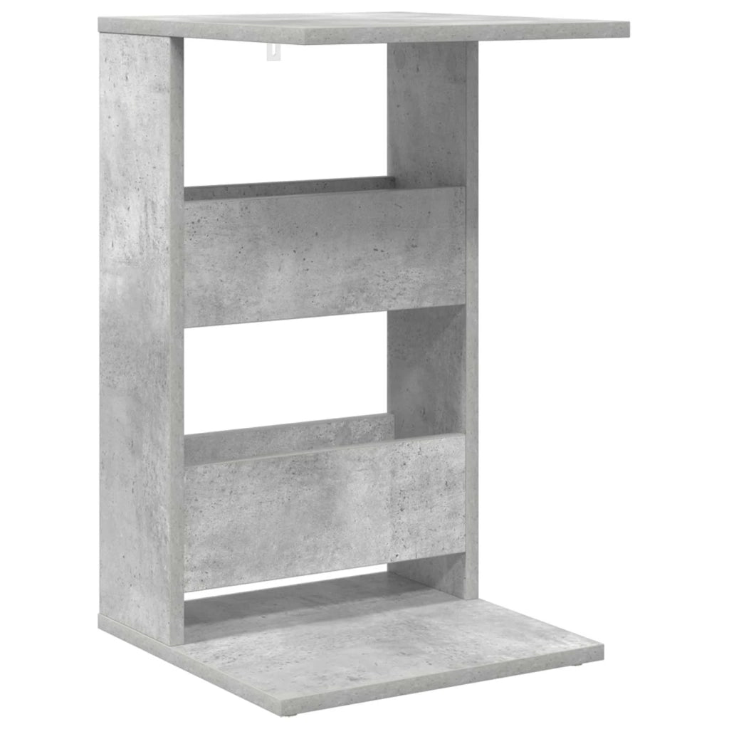 Tavolo laterale Grigio cemento 40 x 35 x 60,5 cm