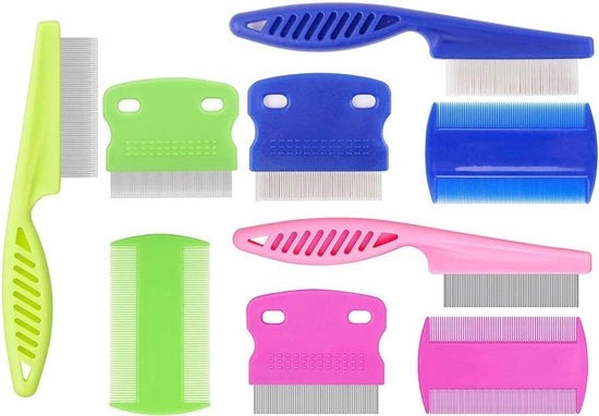 Kit di rimozione di pulci - Rimuovi pulci e macchie dagli animali domestici - Kam per pulci, polvere e sporco per gatti e cani - Prodotti per la cura