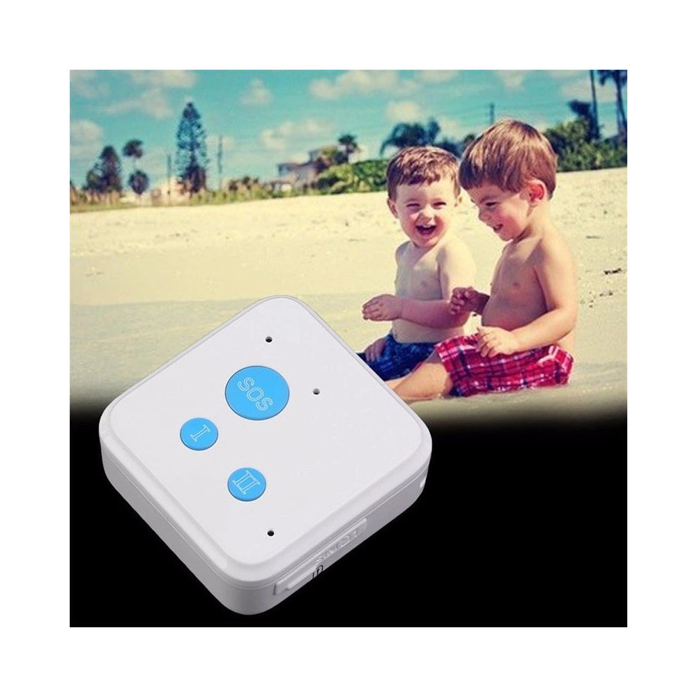 Trade Shop - Sos Localizzatore Tracker Mini In Tempo Reale Per Bambino Usb Gps Cavo -