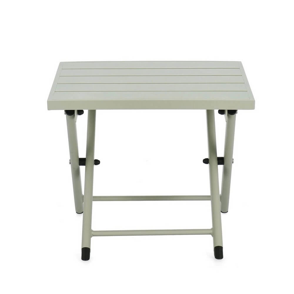 Tavolino da giardino pieghevole in alluminio 44x43 cm - AURE