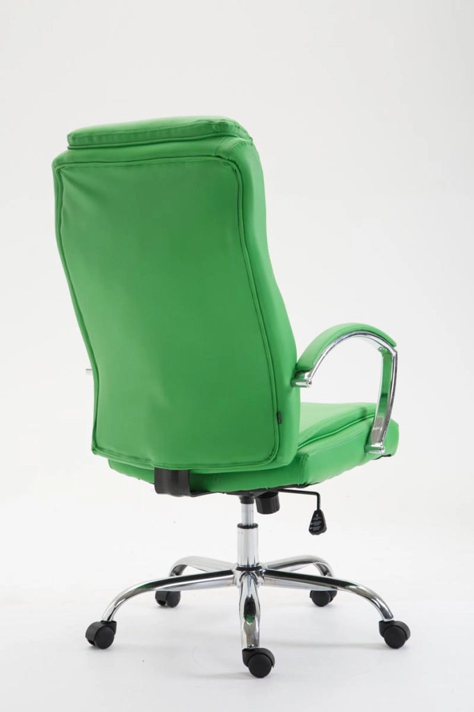 Sedia ufficio VAUD XL in similpelle verde