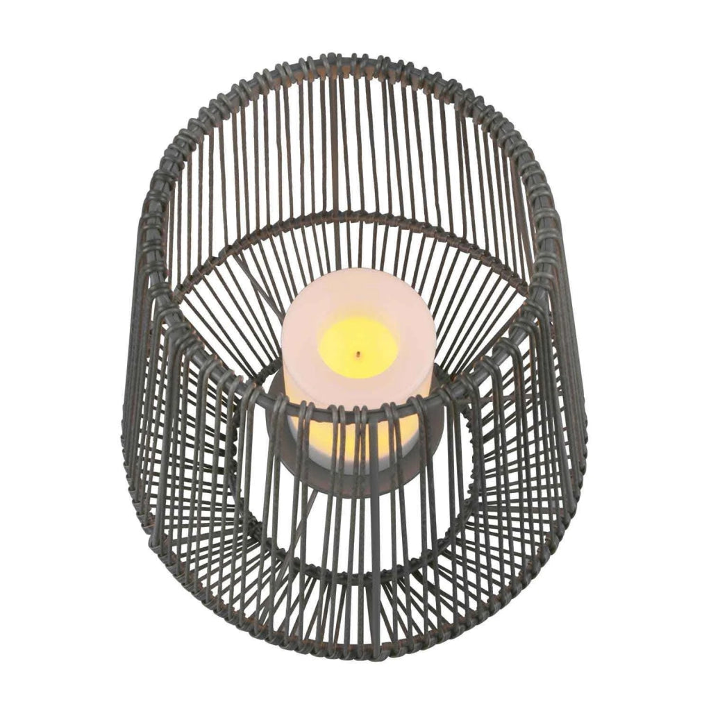 LÚZETE - LANTERNA ESTERNA SMD LED 2 W SOLARE 30 CM NERO RIVER