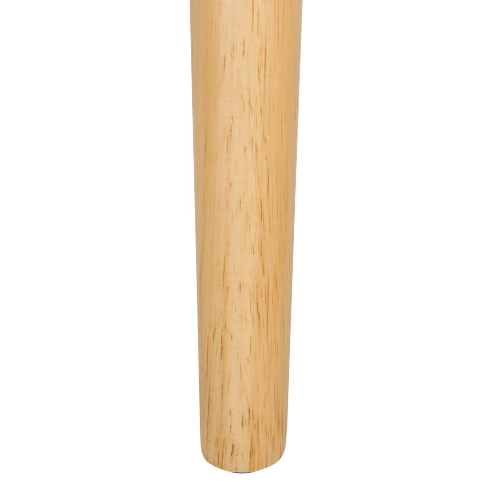 Poltrona imbottita in tessuto beige  senza braccioli a ciuffi verticali gambe in legno con trapuntatura