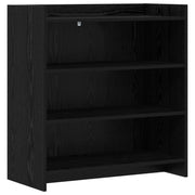 Credenza Rovere Nero 75 x 36 x 80 cm Legno ingegnerizzato 8011108