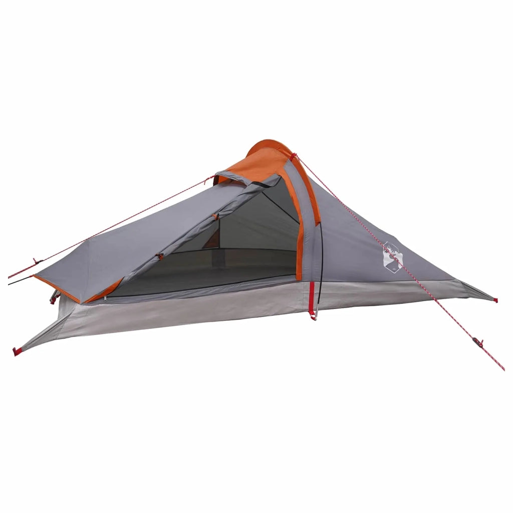 Tenda da backpacking Grigio e arancione 2 persone 42018576