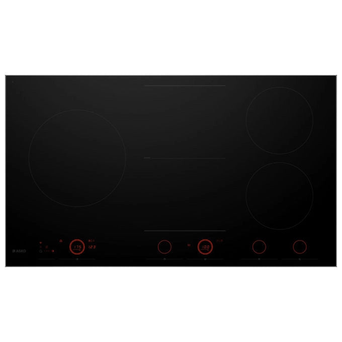 ASKO Piano Cottura a Induzione da Incasso 90 cm 5 Fornelli Nero
