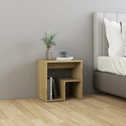 Comodino Rovere Sonoma 40x30x40 cm in Legno Multistrato 806334