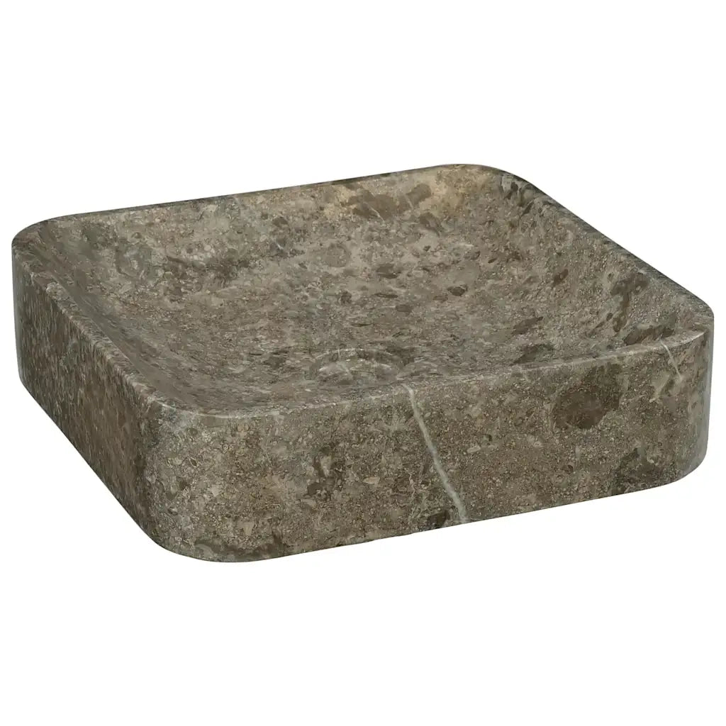 Lavandino Grigio 40x40x10 cm in Marmo