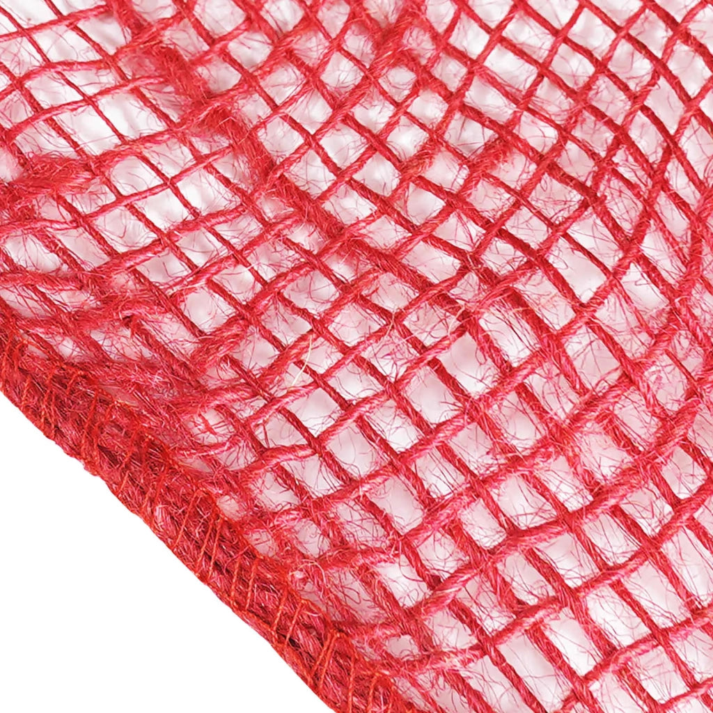Rotolo di Juta 25 x 1000 cm Rosso 42012043