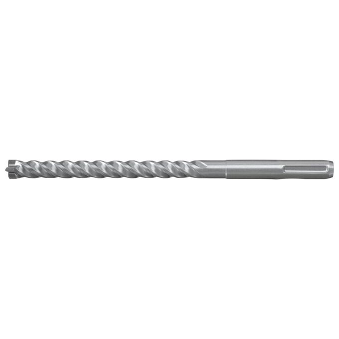 Fischer 549953 Quattric II Punta SDS Plus per Calcestruzzo Diametro 16 mm Lunghezza di Lavoro 260 mm Lunghezza Totale 310 mm colore Nero