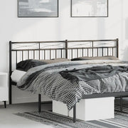Testiera in Metallo Nero 180 cmcod mxl 115701