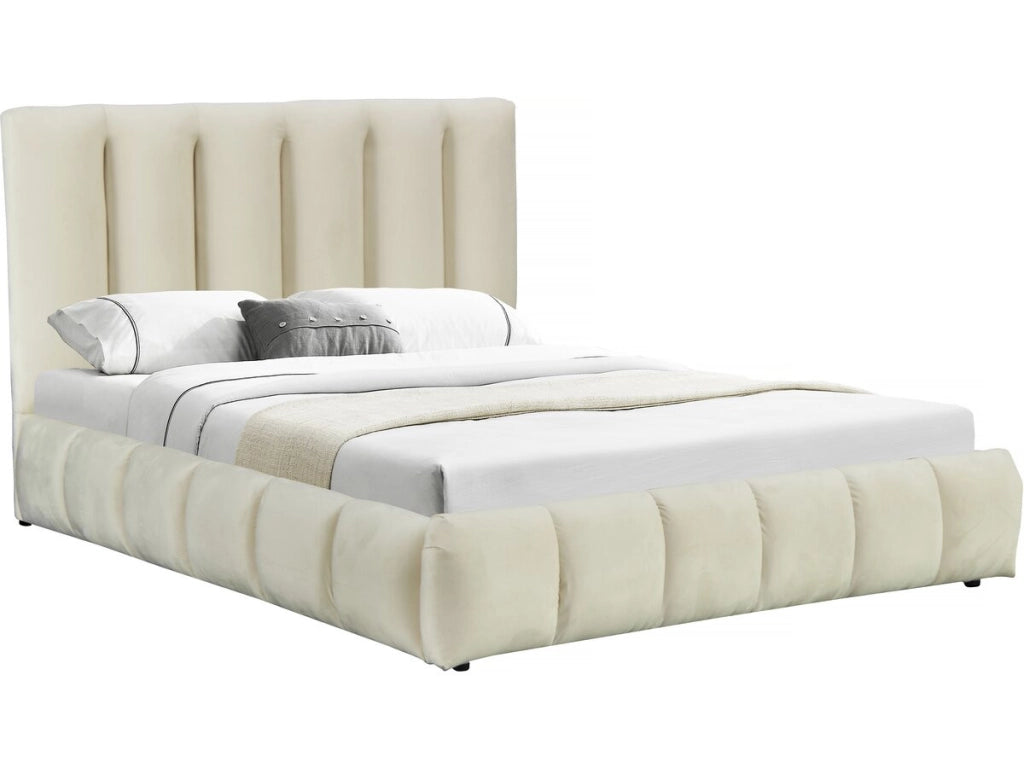 Letto "Annie" con cassettone 160 x 200 cm - Beige