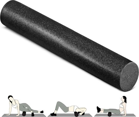 Rollatore di spugna ultra leggero in EPP - 30/45/61/91 cm lungo - allenamento gambe - esercizio trigger point - massaggiamento tessuto profondo - yoga - pilates - palestra - fitness - modello Yes4All stretching rollatore di spugna