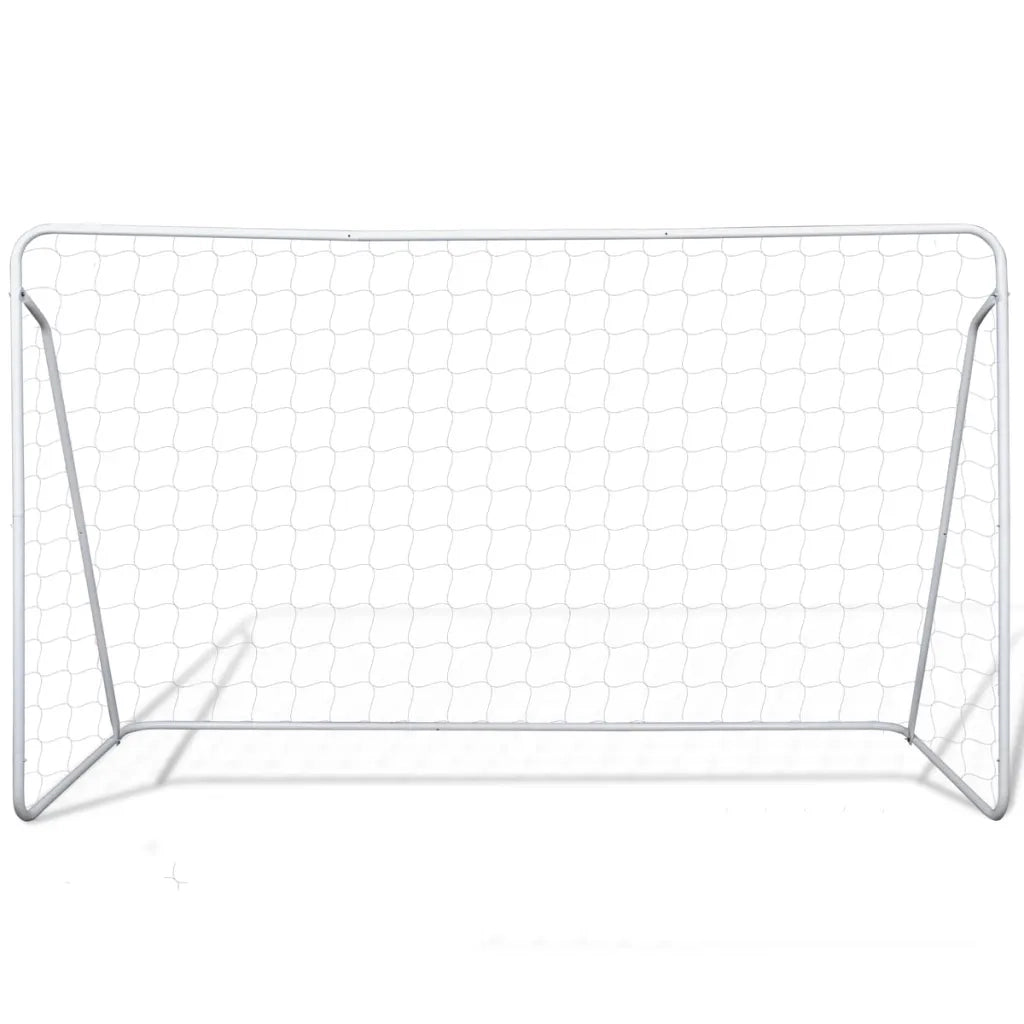 Porta da Calcio in Acciaio 2 pz 240x90x150 cm cod mxl 95313