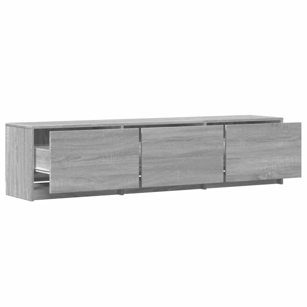 Mobile TV Grigio Sonoma 165 x 34 x 40 cm Legno multistrato 8006562