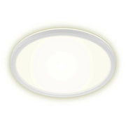 Plafoniera Slim led Ø 30 cm 18w 2400lm bianco