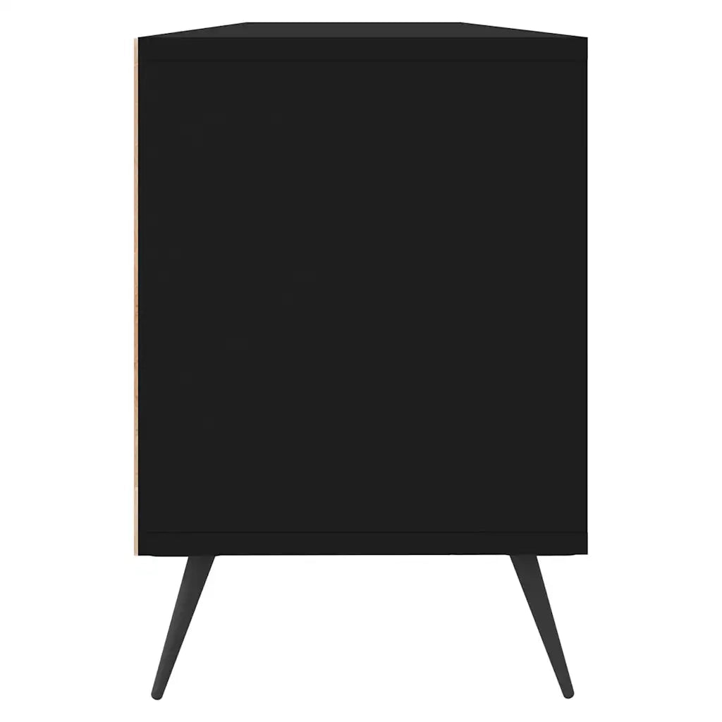 Mobile Porta TV Nero 150x30x44,5 cm in Legno Multistrato 831253