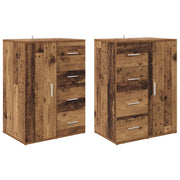 Credenza | Sideboards Corona 2 pcs Legno vecchio 59 x 39 x 80 cm