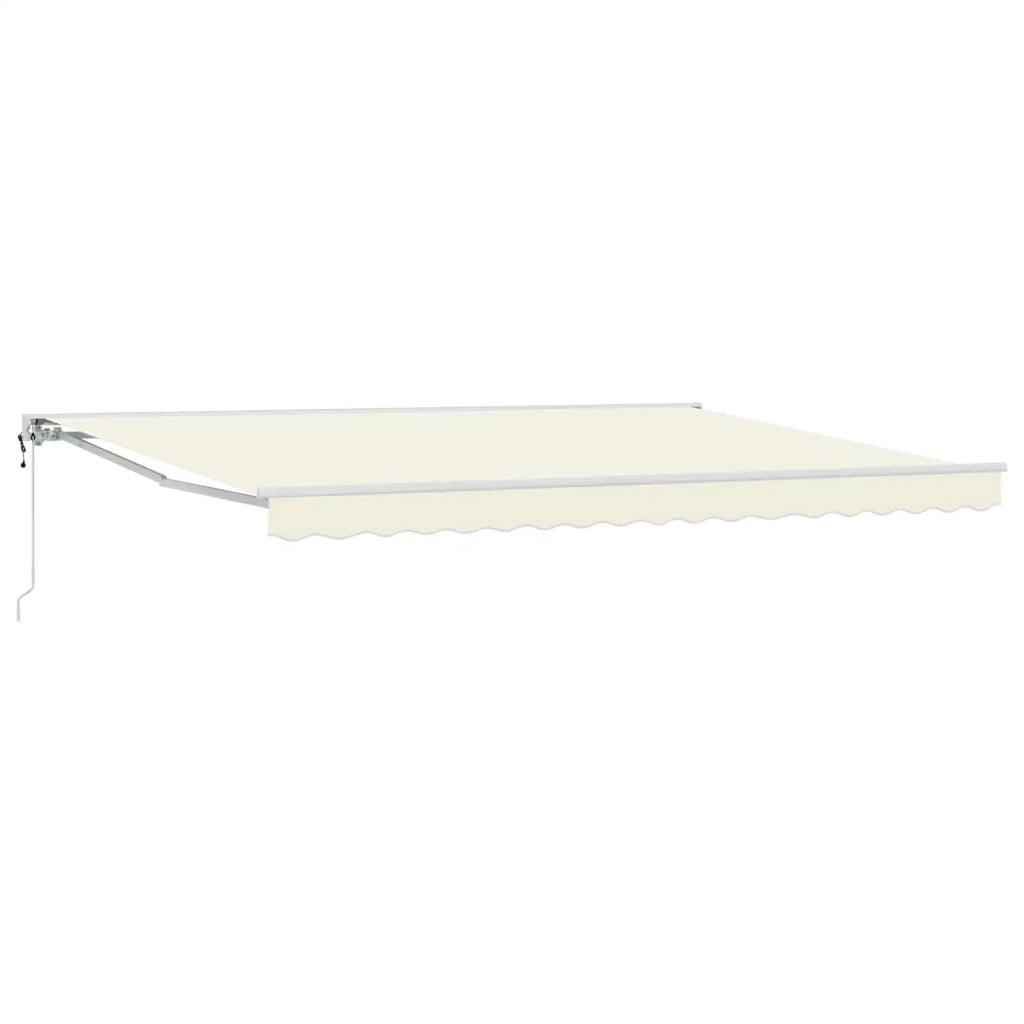 Tettuccio Elettrico Retrattile Crema 4,5 × 3,5 m 3421048