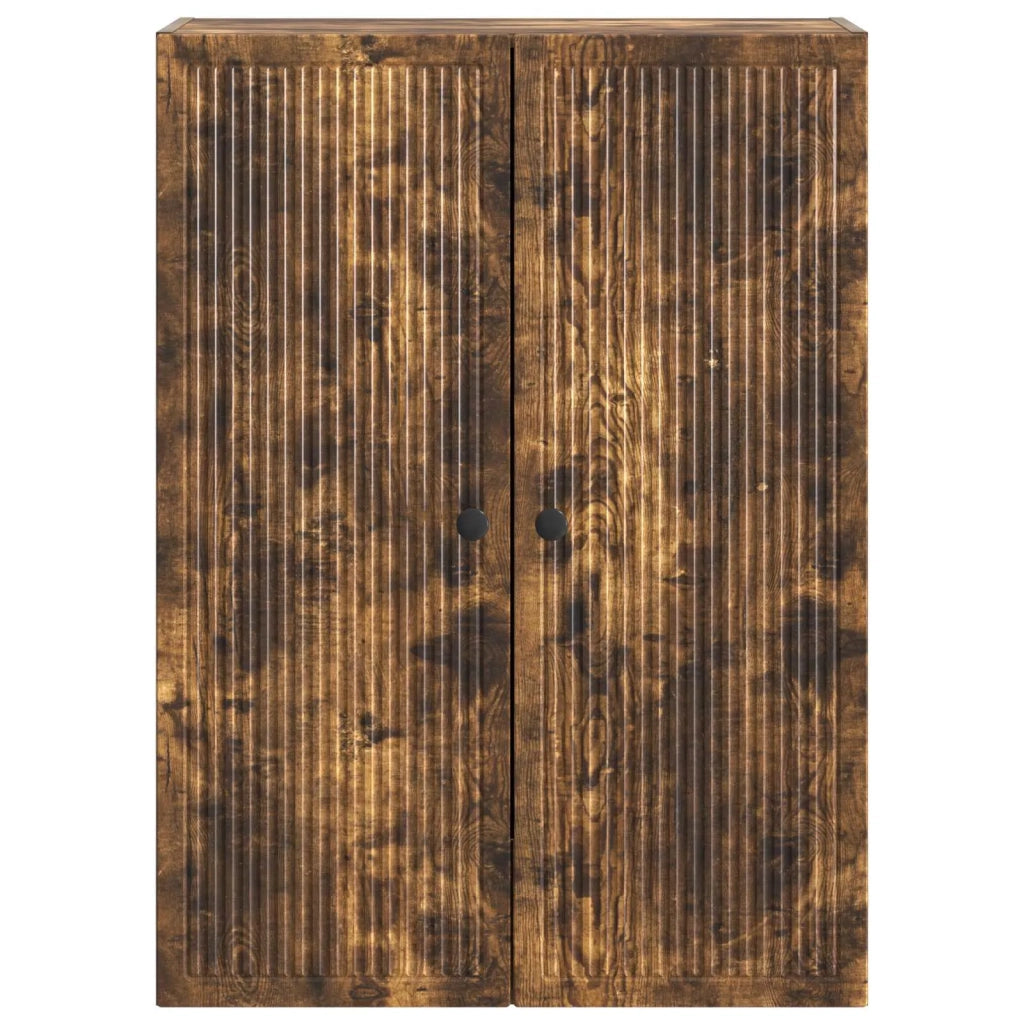Mobiletto a muro Rovere Fumo 66 x 34,5 x 90 cm 897890