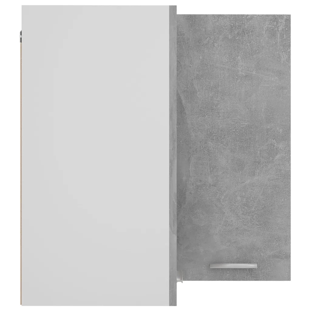 Pensile Angolare “Lyon” Grigio Cemento 57x57x60cm 806394