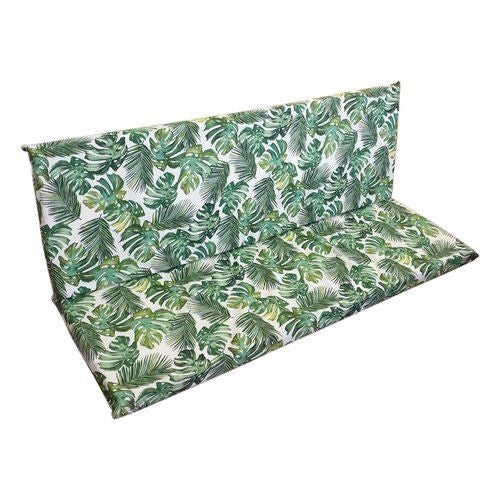 Olibo' 0912951-B Bahamas Set cuscini dondolo sfoderabili in misto cotone 2 posti colore Verde