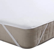 Matraccio impermeabile con flanella, adesivo, assorbente e antibatterico, 4 angoli elasticizzati, 90x200cm