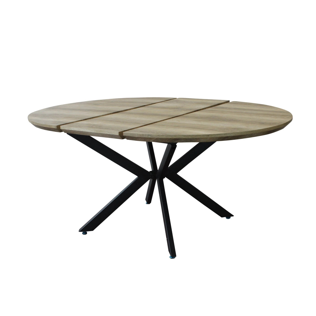 Tavolo da pranzo rotondo allungabile 120/160x120 - VESTA