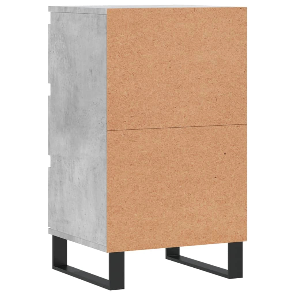 Buffet credenza cassettiera armadio mobile contenitore organizer per cucina soggiorno salotto 40 x 35 x 70 cm legno ingegnerizzato grigio 02_0031931