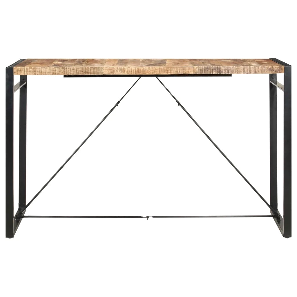 Tavolo da Bar 180x90x110cm in Legno Massello di Mango cod mxl 58882