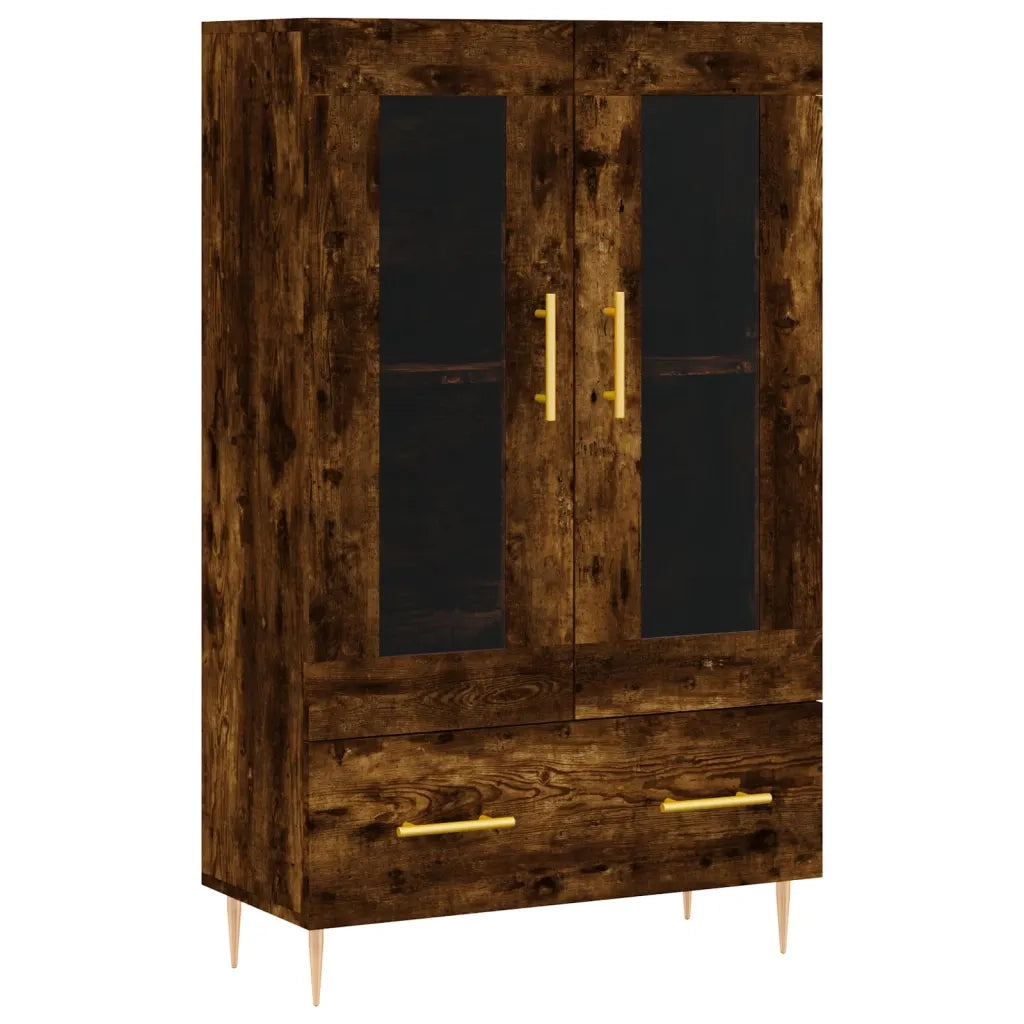 Credenza Rovere Fumo 69,5x31x115 cm in Legno Multistrato 828289