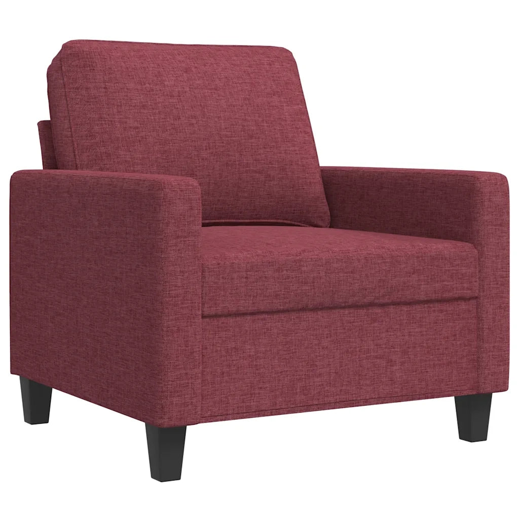 Divano Sedia-Poltrona Rosso Vino 60 cm in Tessuto 945692