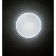 PLAFONIERA D.33CM LED   BIANCO EFFETTO STELLATO ⌀43 cm