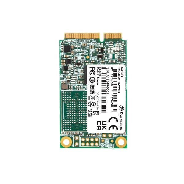 64gb  msata ssd  sata3  3d nand - TS64GMSA220S