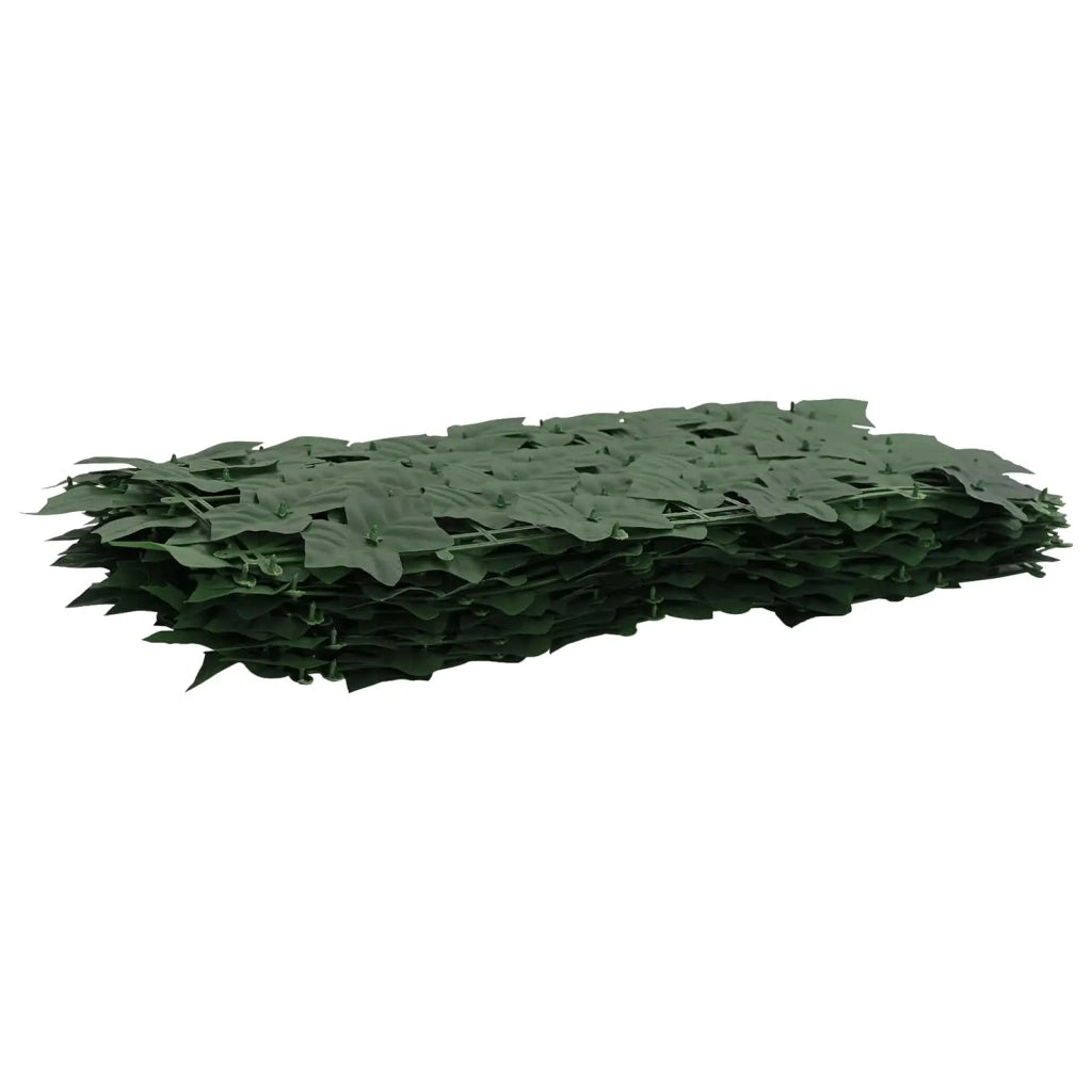 Schermo per balcone con foglie Verde Scuro 600 x 75 cm 42040626