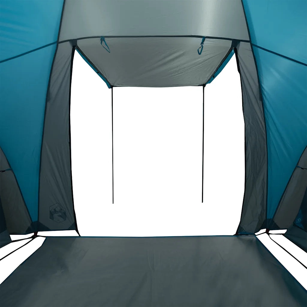 Tenda da Campeggio a Tunnel per 5 Persone Blu Impermeabile 4009423