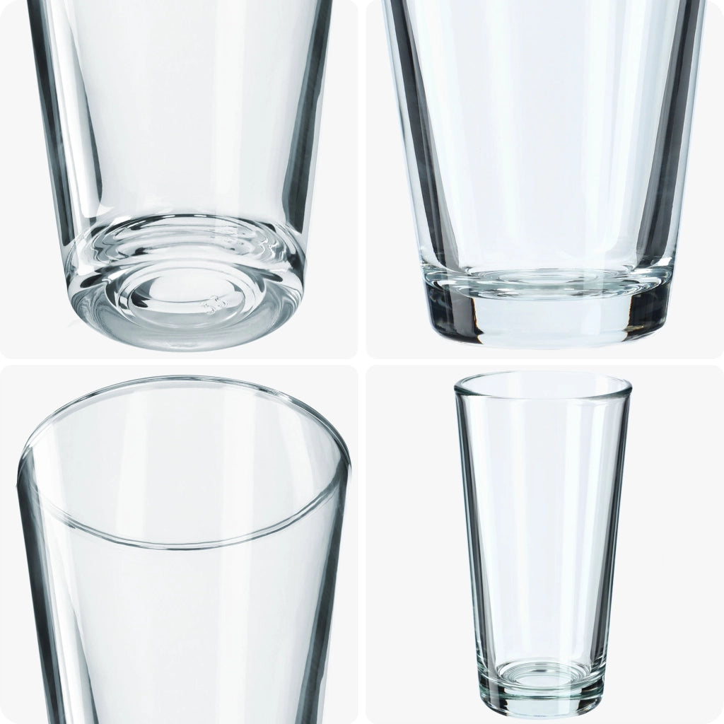 Set di 4 bicchieri KADAX da 340 ml per bevande, bibite e acqua.