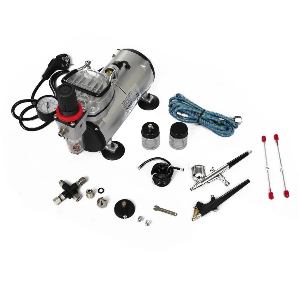 Set Compressore Aerografo con 2 Pistole CFW6718783