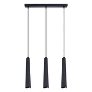 Lampada a sospensione PRYSM 3L nero