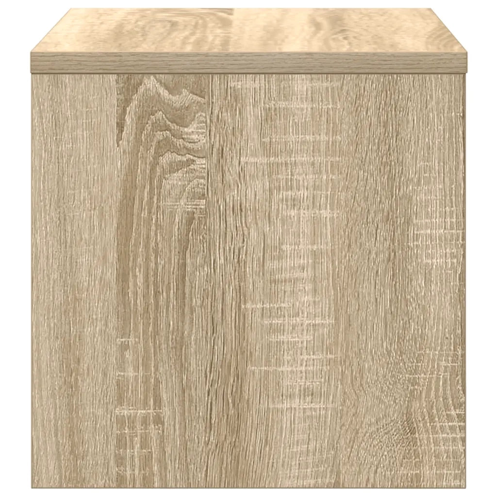Comodino | Armadio da Notte | Mobiletto da notte Rovere Sonoma 40x30x30 cm in Legno Multistrato