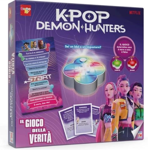 K-Pop Demon Hunters Il gioco della  verita , Rocco giocattoli,Eta 8+