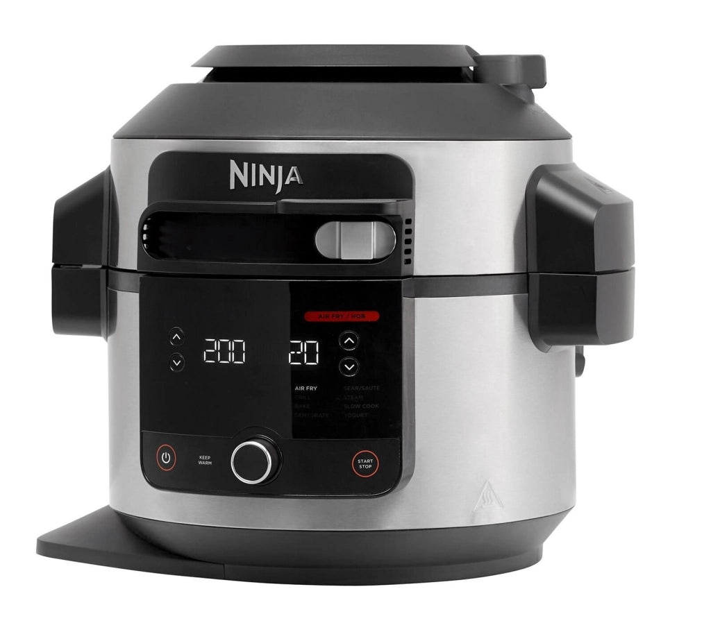 Ninja OL550EU apparecchio multi-cottura 6 L 1460 W Nero, Acciaio inox