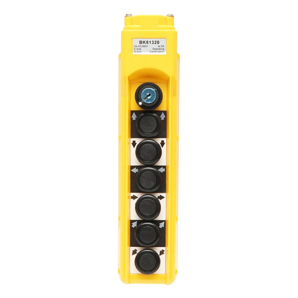Telecomando industriale a 6 comandi e contatto generale con chiave 380V Breckner Germany