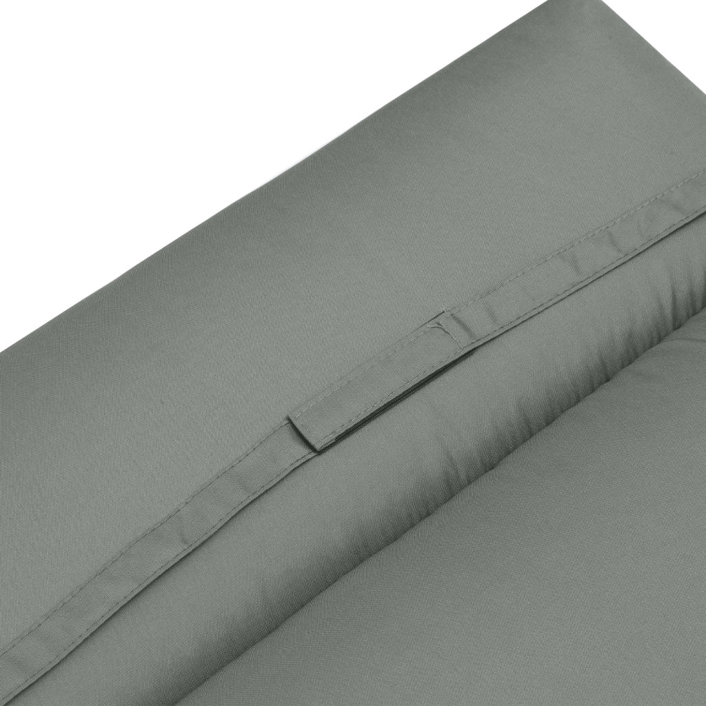 Cuscino Chaise Longue ¨C zephmum ¨C Grigio 196x55x8 cm