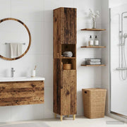 Armadio da Bagno con Ripiano Aperto ARNHEM Legno antico 896603