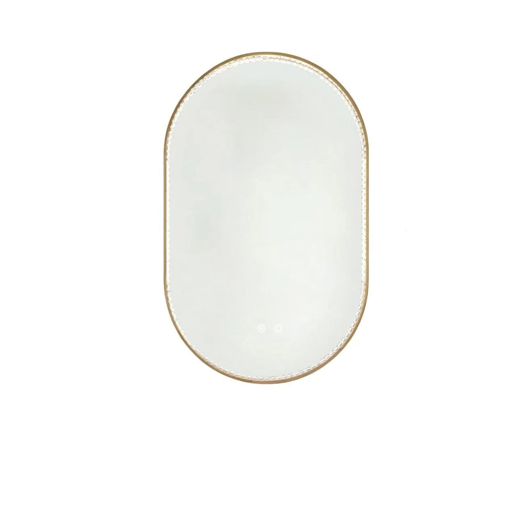 Mobile bagno sospeso con lavabo integrato; 1 cassetto e specchio LED antiappannamento; bordi arrotondati; bianco