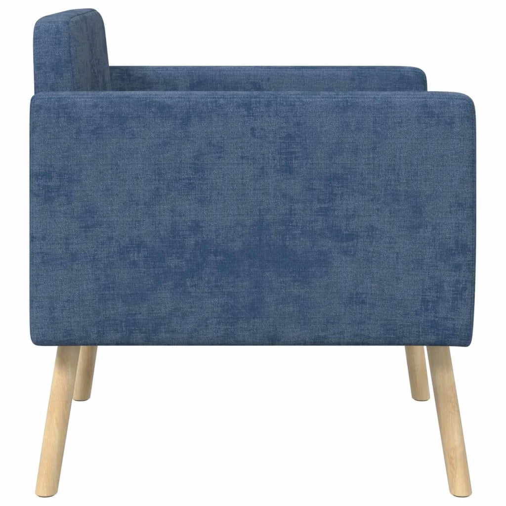 Sedia d'accento Blu Tessuto in ciniglia 42044822