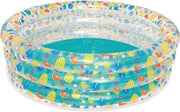 Piscina gonfiabile tropicale per bambini 170 x 53 cm