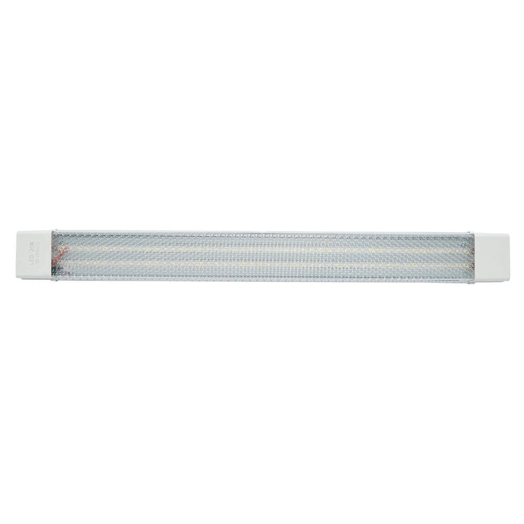 Lampada da parete lineare a LED 20W, 220V, 600x62x25mm IP20