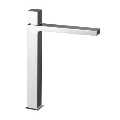 Set miscelatori lavabo alto e bidet senza leva cromato lucido  Torre